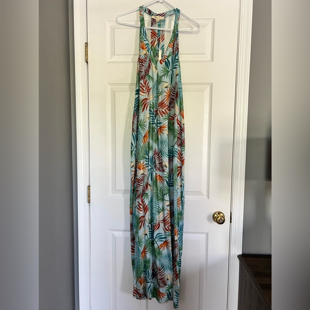 NWT Lovestitch Palm Maxi Dress - Size Medium